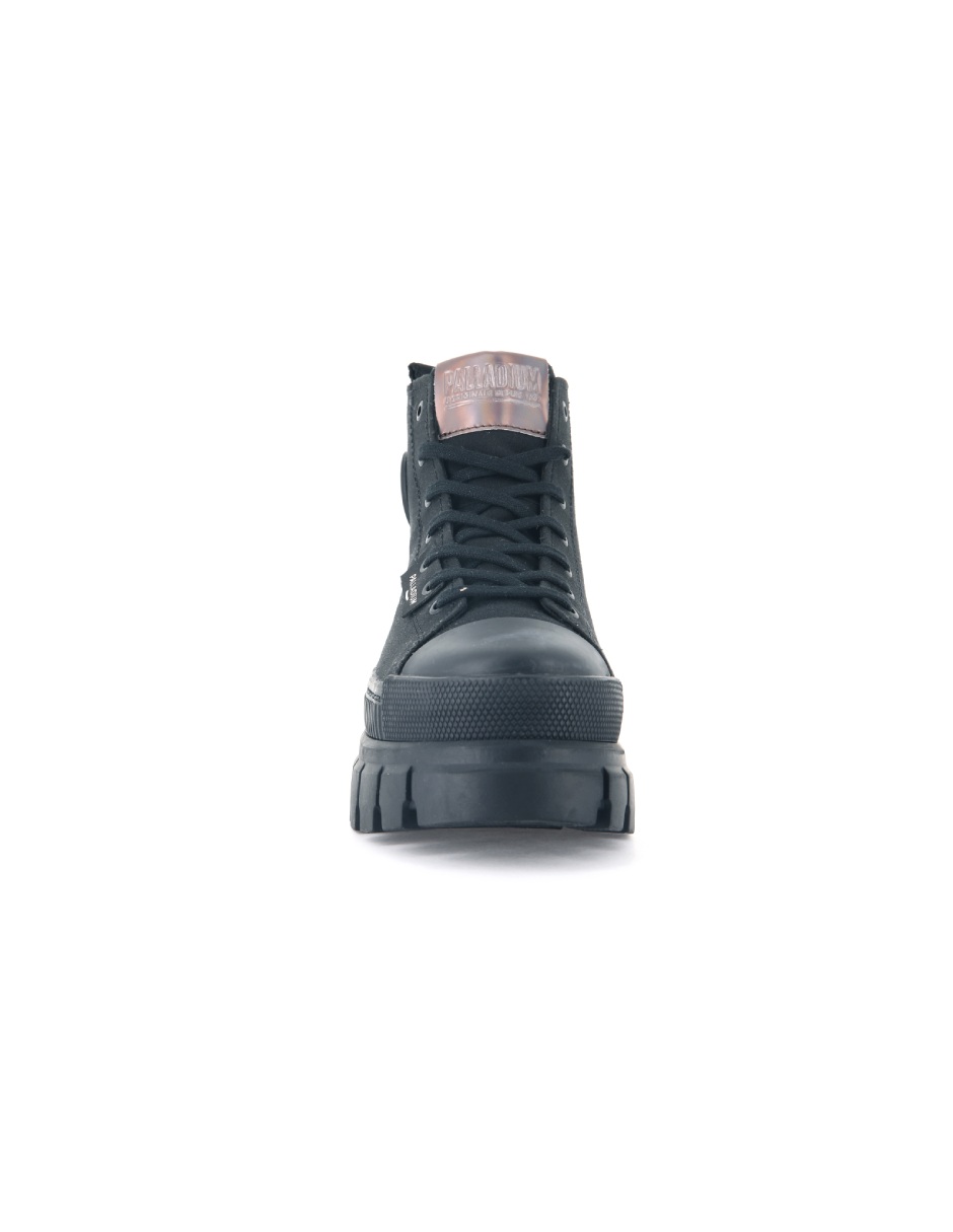 Foto 4 pulgar | Bota con Plataforma Palladium Revolt Hi Tx Negro para Dama