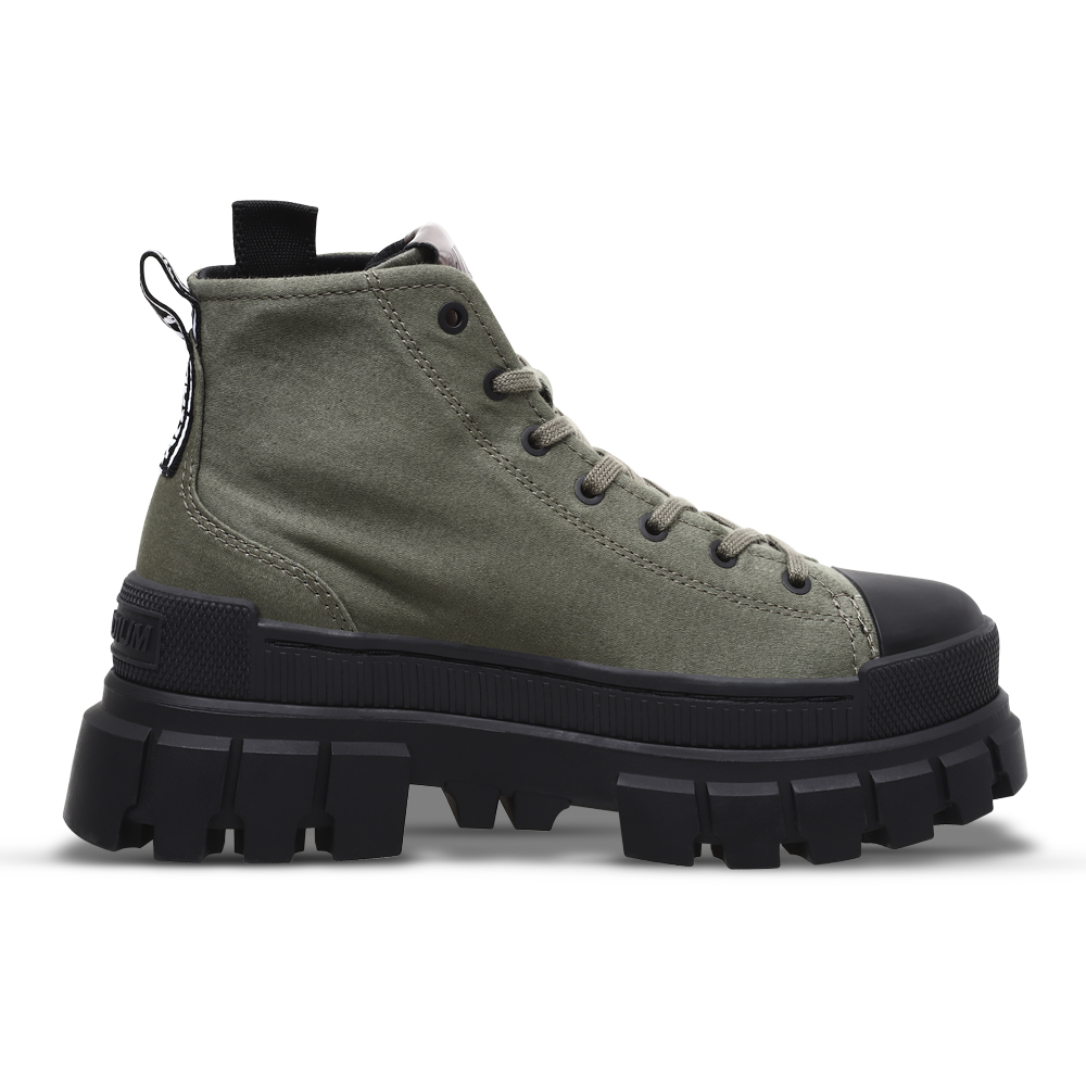 Foto 4 pulgar | Bota con Plataforma Palladium Revolt Hi TX Verde para Dama