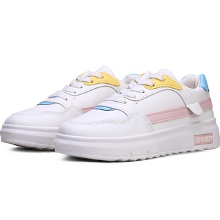 Foto 1 | Tenis Shendy Vendy Lille Blanco Con Rosa