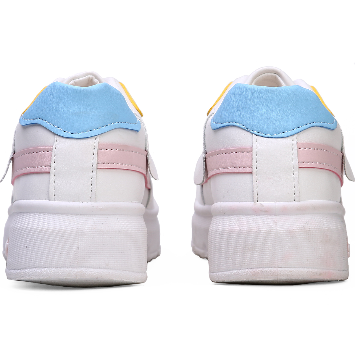 Foto 7 pulgar | Tenis Shendy Vendy Lille Blanco Con Rosa