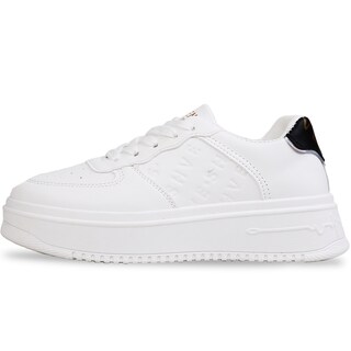 Foto 3 | Tenis Shendy Vendy Nerea Blanco Con Negro