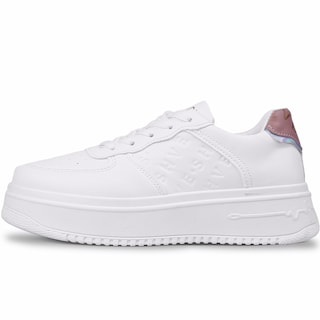 Foto 3 | Tenis Shendy Vendy Nerea Blanco Con Rosa