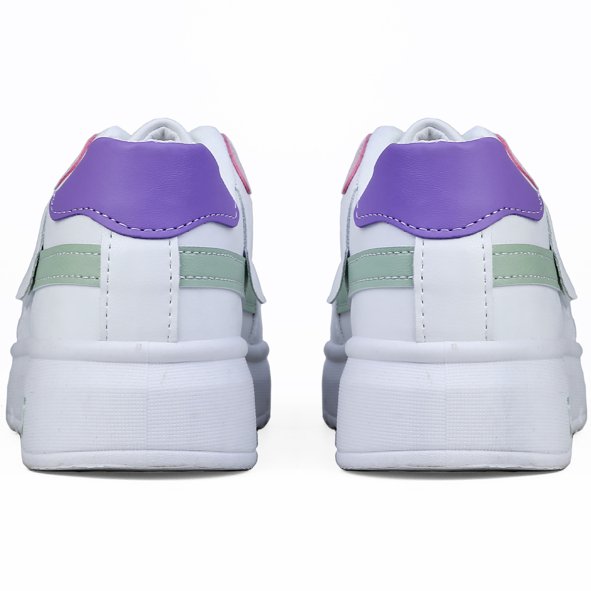 Foto 6 | Tenis Shendy Vendy Lille Blanco Con Verde
