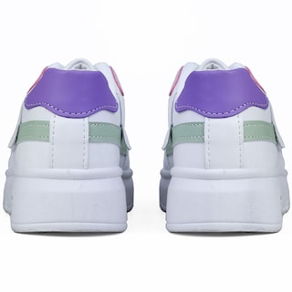 Foto 6 | Tenis Shendy Vendy Lille Blanco Con Verde