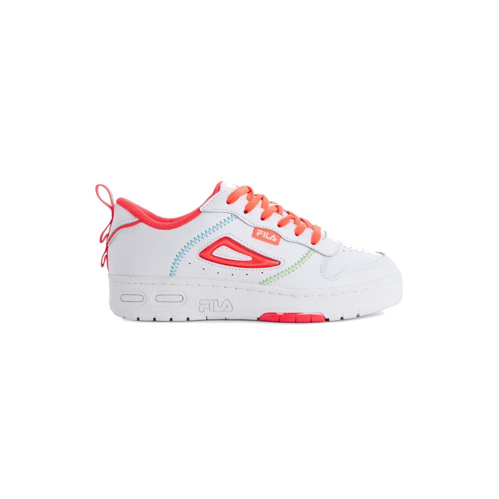 Foto 2 pulgar | Tenis Fila Lnx-100 Chain Stitch color Blanco para Mujer