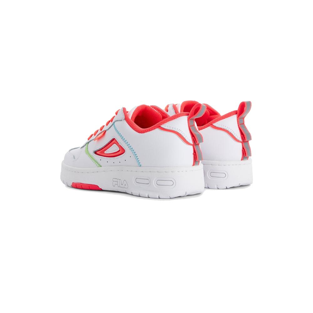 Foto 3 pulgar | Tenis Fila Lnx-100 Chain Stitch color Blanco para Mujer