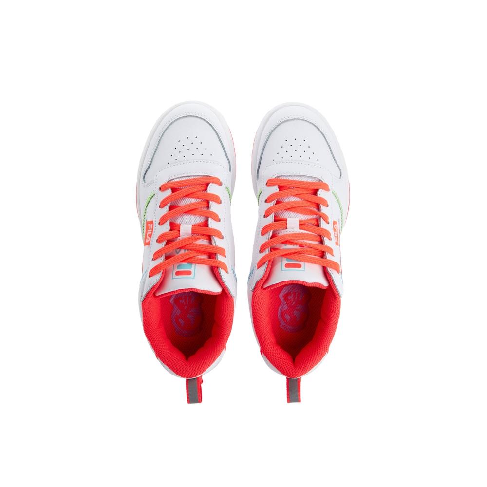 Foto 4 pulgar | Tenis Fila Lnx-100 Chain Stitch color Blanco para Mujer