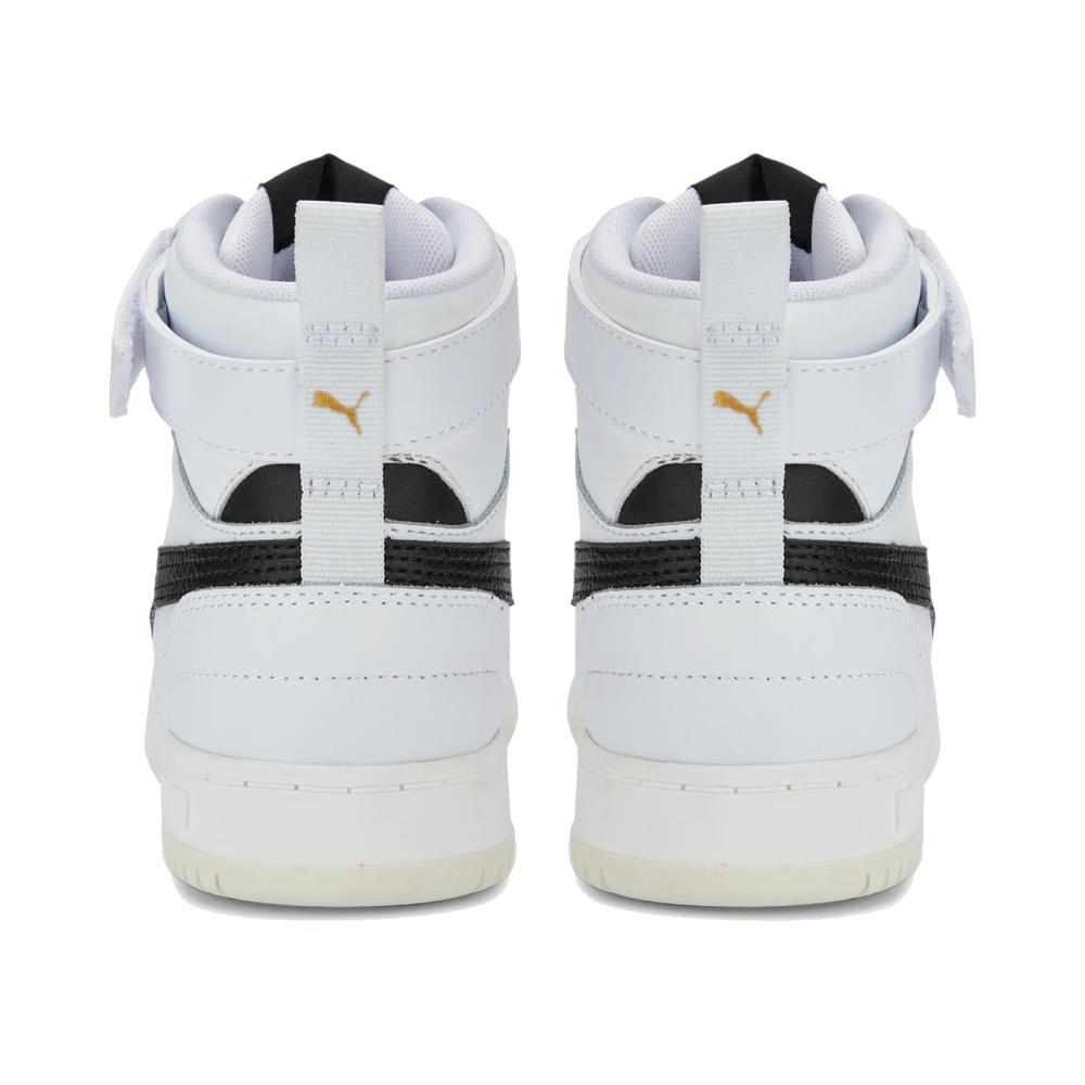 Foto 2 | Tenis Puma Rebound Game Sneakers Juvenil color Blanco para Mujer