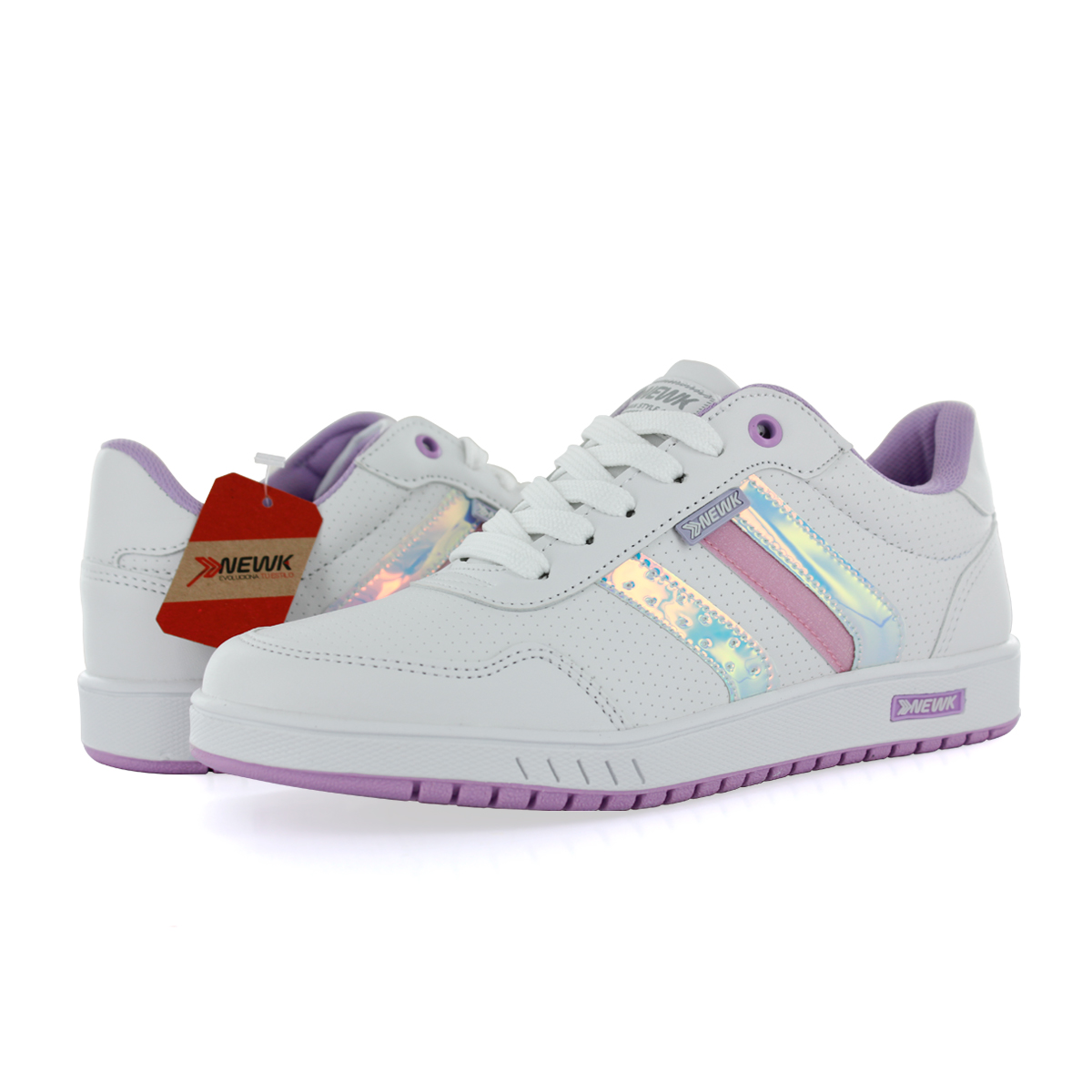 Foto 2 pulgar | Tenis Newk color Blanco para Mujer