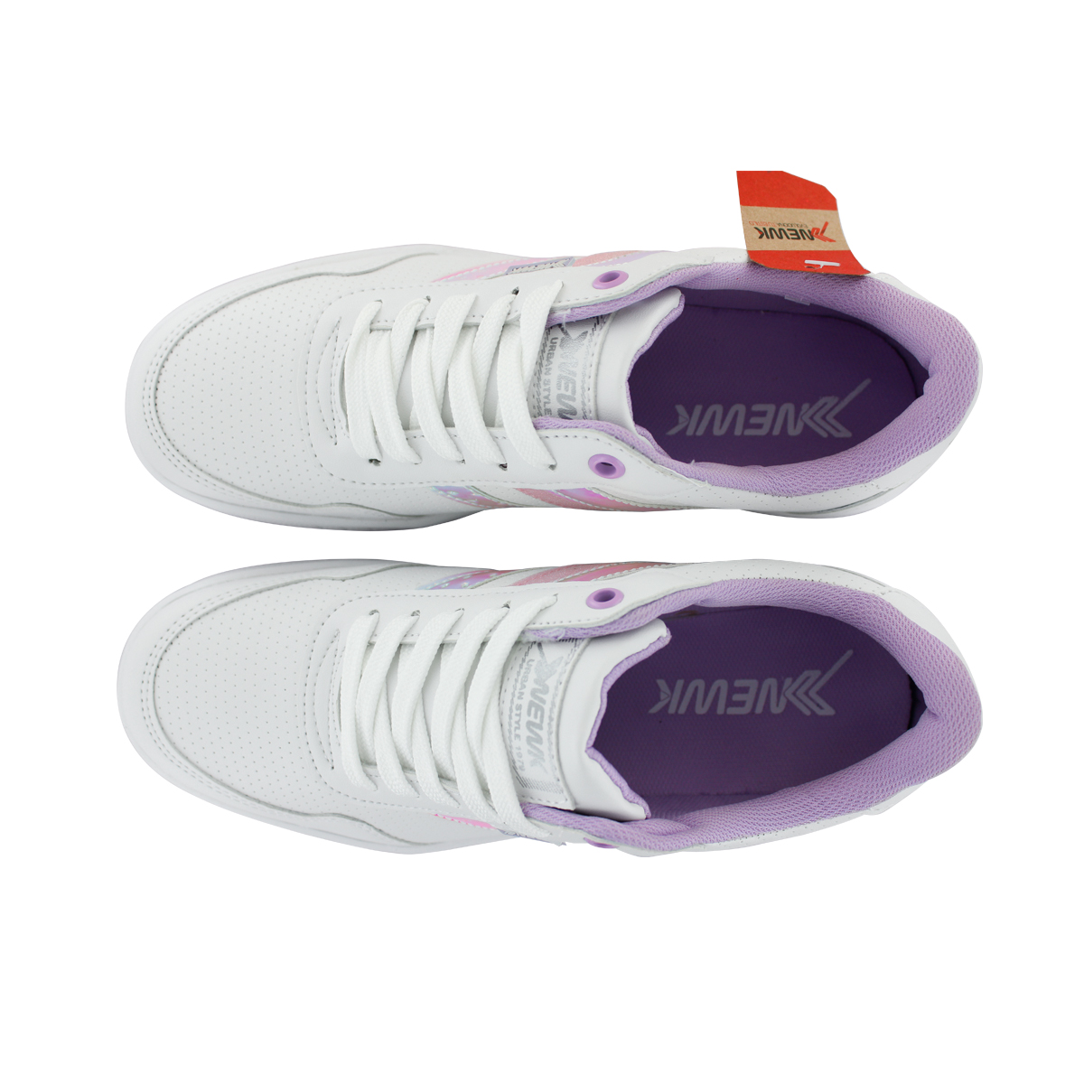 Foto 5 pulgar | Tenis Newk color Blanco para Mujer