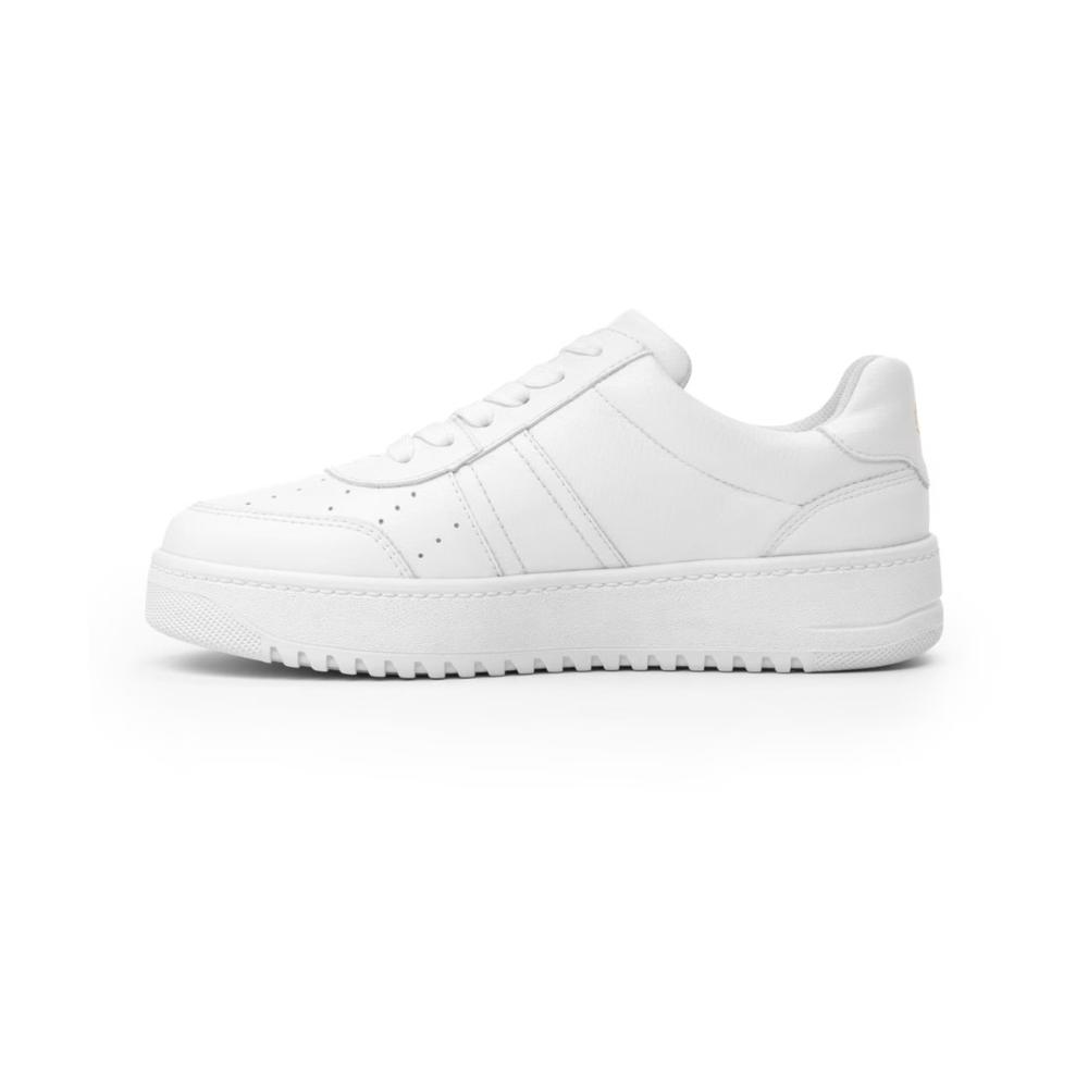 Foto 3 pulgar | Tenis Flexi Para Mujer Tipo Piel Estilo 103504 Blanco Color Blanco