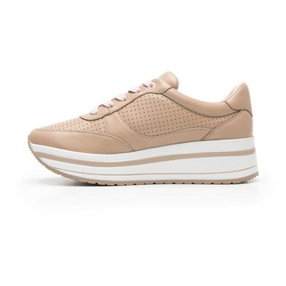 Foto 2 | Tenis Casuales Flexi 101011 color Rosa de Piel para Mujer