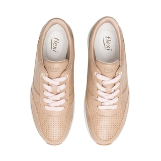 Foto 4 | Tenis Casuales Flexi 101011 color Rosa de Piel para Mujer