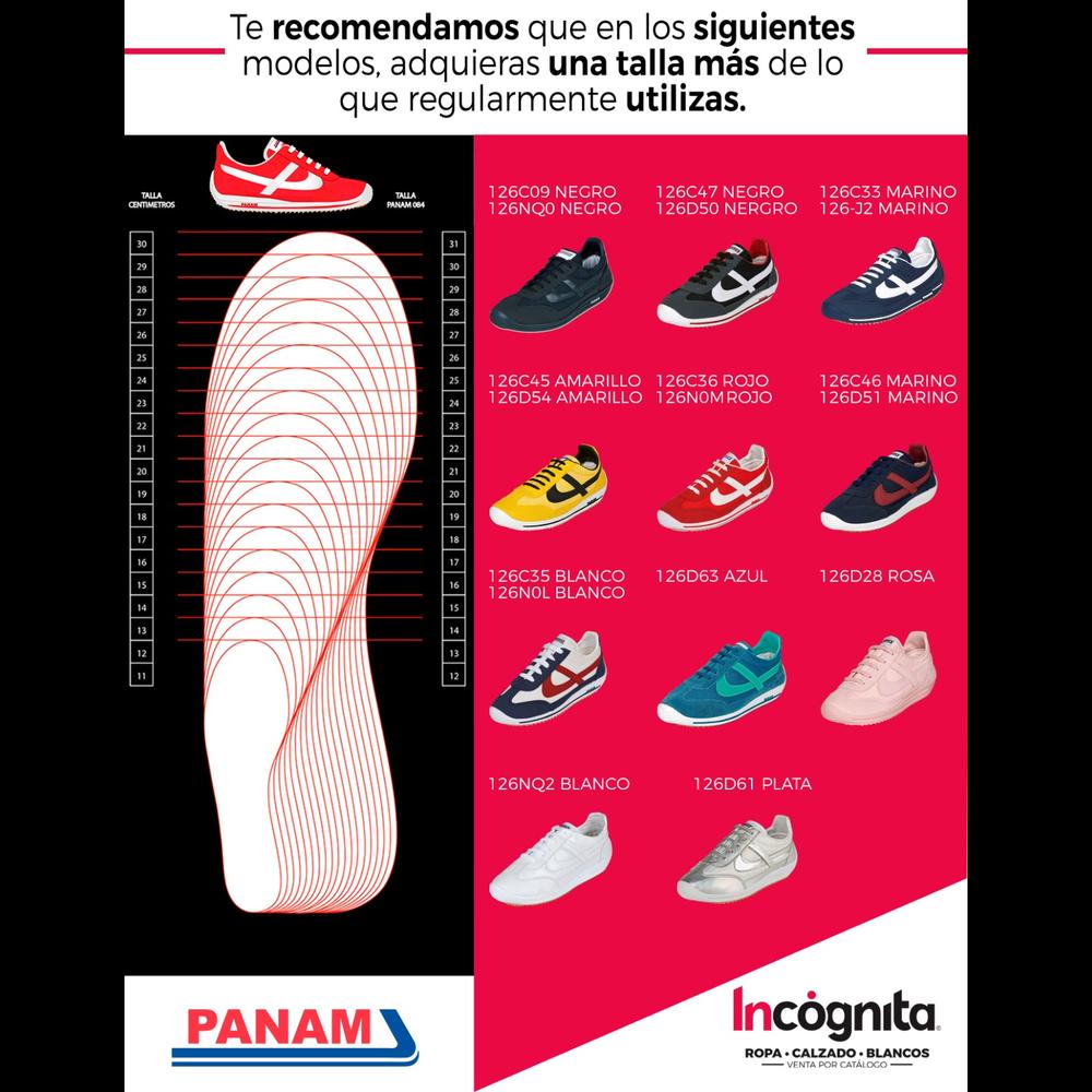 Foto 7 pulgar | Tenis Panam color Blanco Unisex