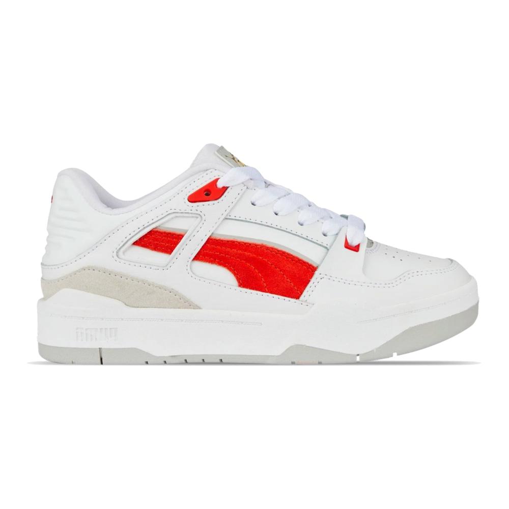 Foto 2 pulgar | Tenis Puma Slipstream Suede Casual Teen Caminar color Rojo para Mujer