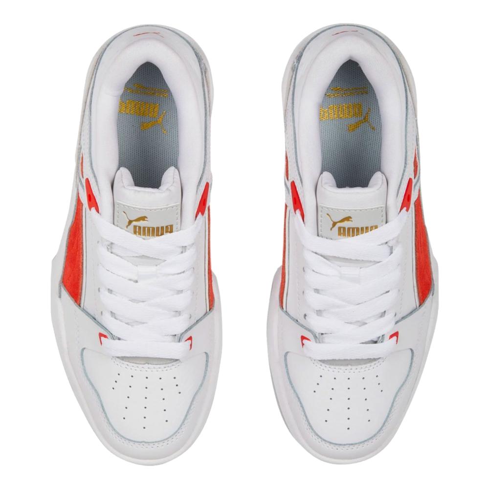 Foto 3 pulgar | Tenis Puma Slipstream Suede Casual Teen Caminar color Rojo para Mujer