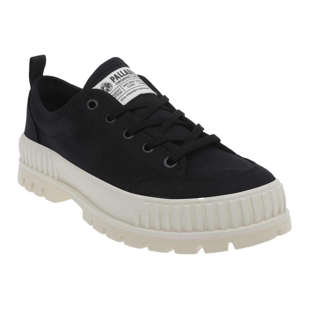 Foto 2 pulgar | Tenis Palladium Pallashok Lo Organic 2 Color Negro