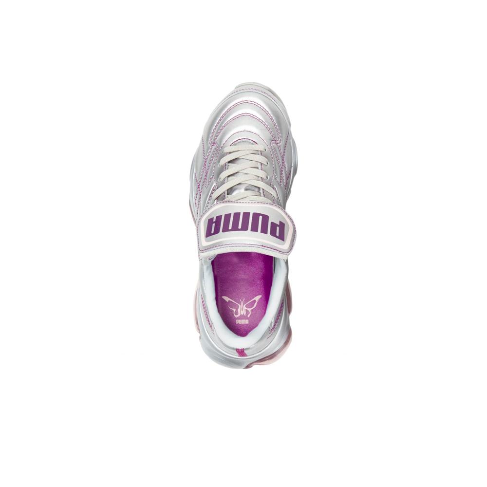 Foto 4 | Tenis Puma X Dua Lipa Cell Dome King color Plata Juvenil para Mujer