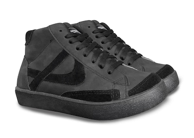 Foto 1 | Tenis Panam Tipo Bota Diamante color Negro Unisex