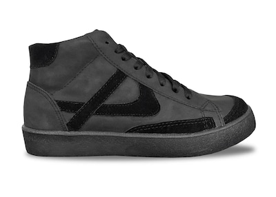 Foto 2 | Tenis Panam Tipo Bota Diamante color Negro Unisex