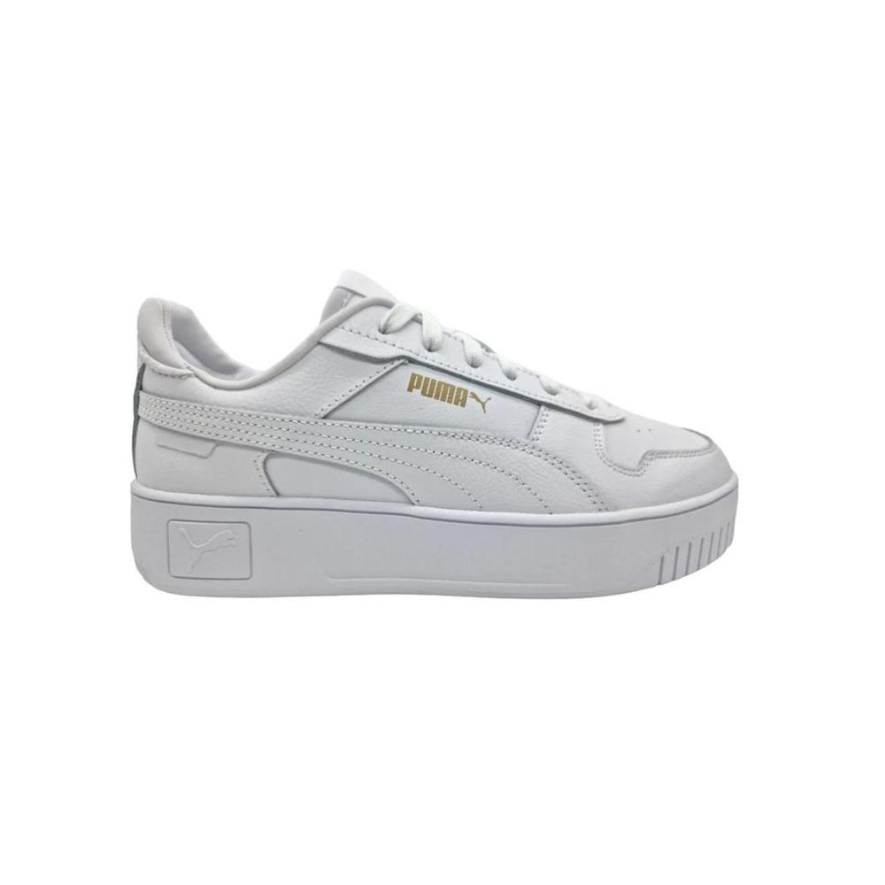 Foto 2 pulgar | Tenis Puma Carina Street color Blanco para Mujer