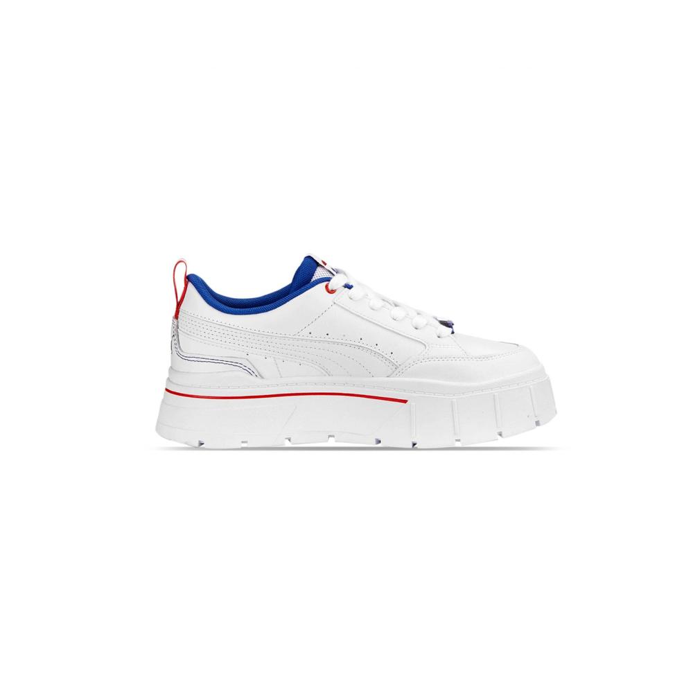 Foto 3 | Tenis Puma Mayze Stack Gen Casual color Blanco para Mujer