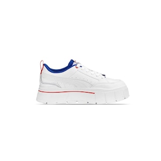 Foto 3 | Tenis Puma Mayze Stack Gen Casual color Blanco para Mujer
