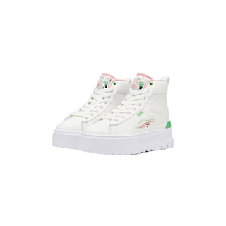 Foto 3 | Tenis Puma 393780 02 color Blanco Mayze Mid Brand Love Casual para Mujer