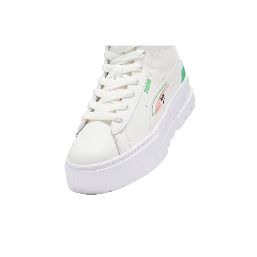 Foto 5 pulgar | Tenis Puma 393780 02 color Blanco Mayze Mid Brand Love Casual para Mujer