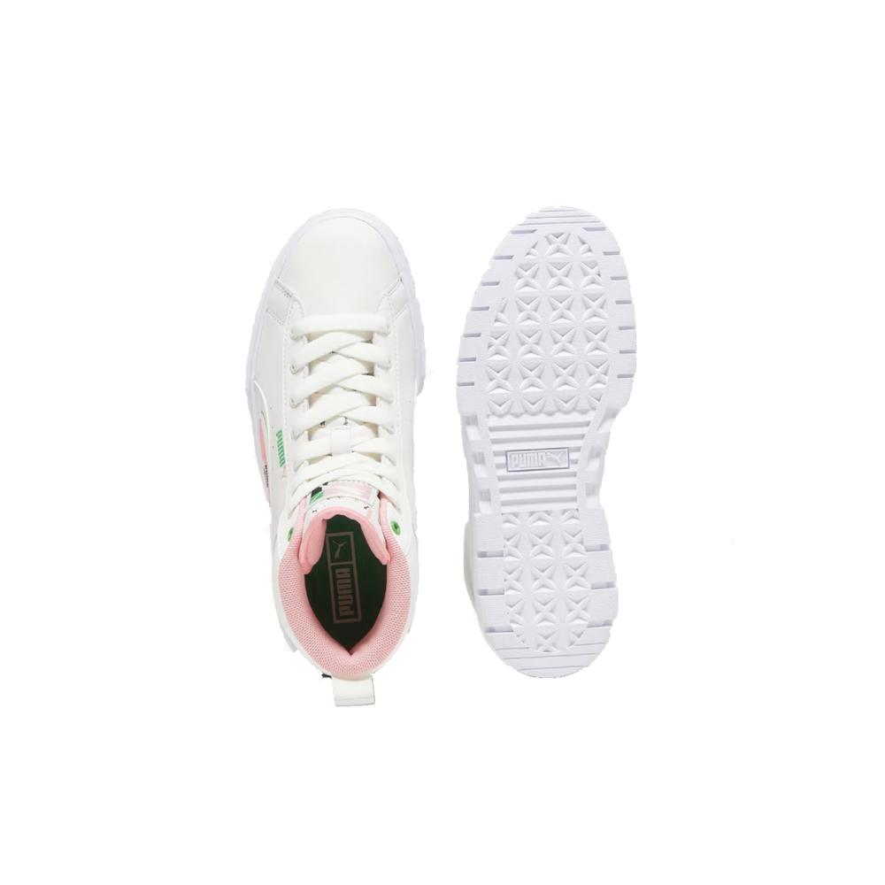 Foto 6 pulgar | Tenis Puma 393780 02 color Blanco Mayze Mid Brand Love Casual para Mujer