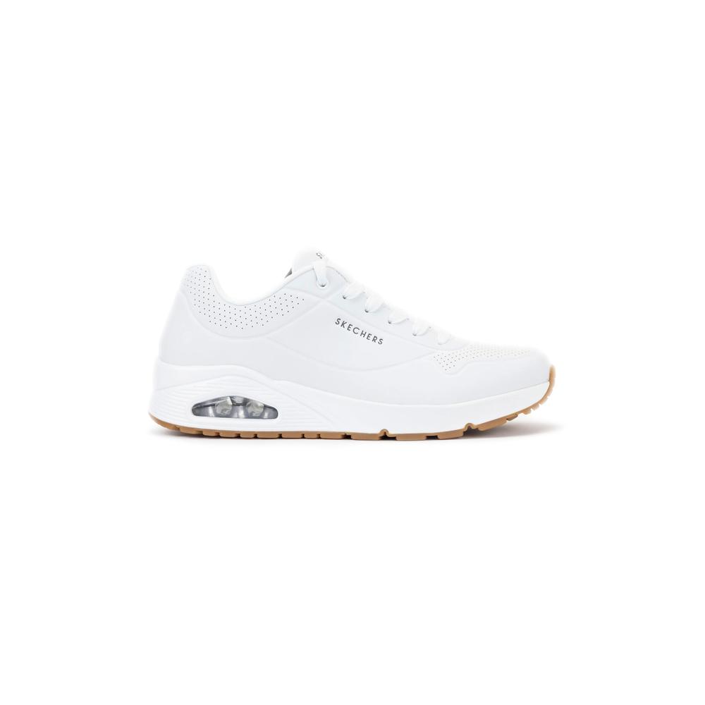 Foto 2 pulgar | Tenis Skechers Uno Casual Blancos para Mujer
