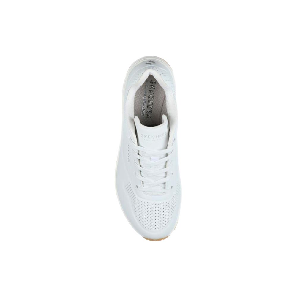 Foto 4 pulgar | Tenis Skechers Uno Casual Blancos para Mujer