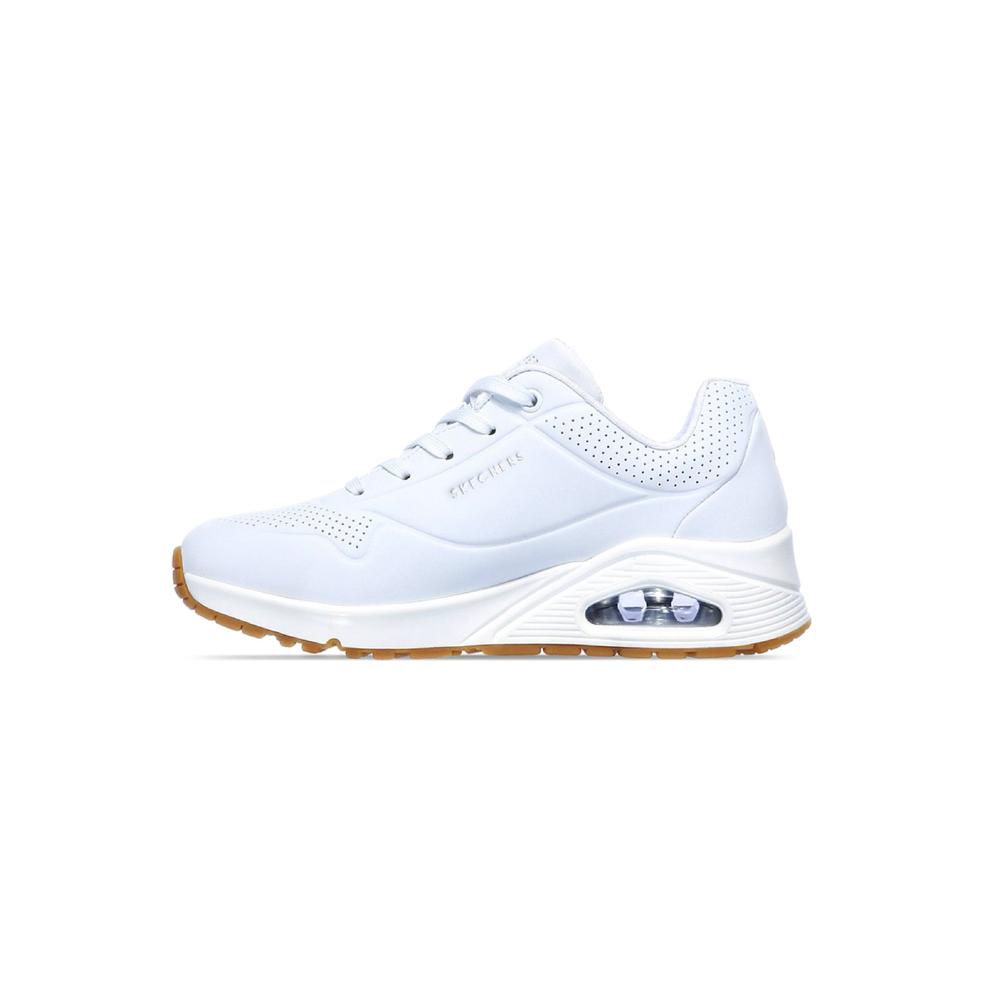 Foto 5 pulgar | Tenis Skechers Uno Casual Blancos para Mujer