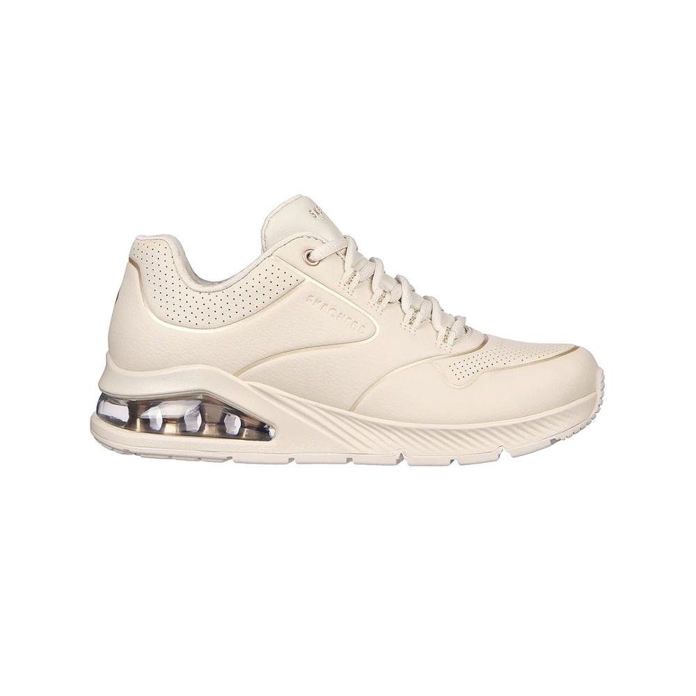 Foto 2 pulgar | Tenis Skechers Street Uno 2 Casual color Beige para Mujer