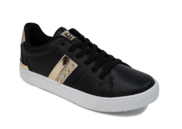 Foto 2 pulgar | Tenis Ozono 651501 Negros Casuales para Mujer