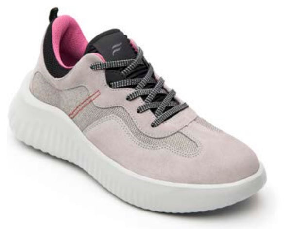 Foto 2 pulgar | Tenis Casuales Flexi Grises para Mujer