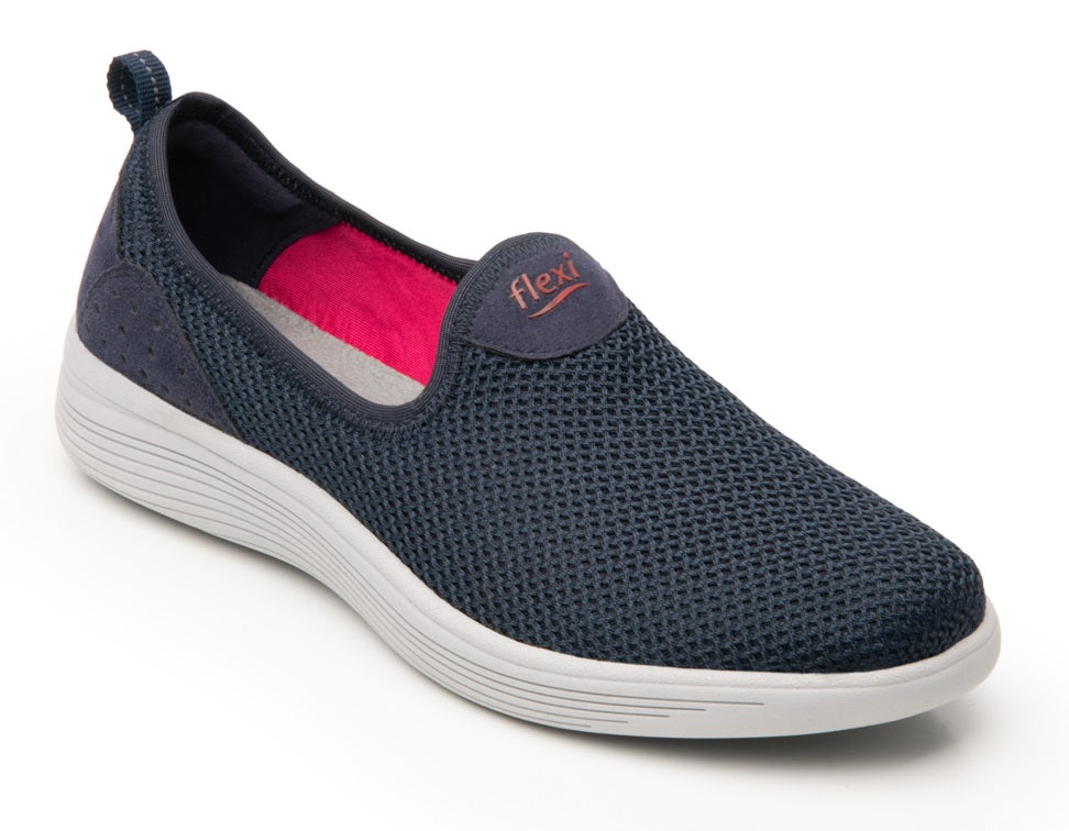 Foto 2 pulgar | Tenis Flexi Azul Casuales para Mujer