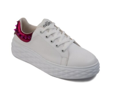Foto 1 | Tenis Ozono Blancos Casuales para Mujer