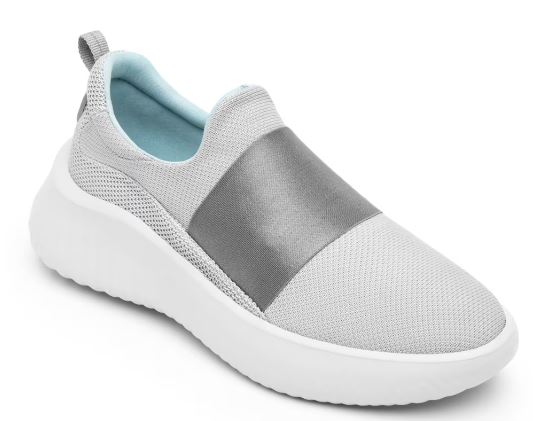 Foto 2 pulgar | Tenis para Mujer Flexi Casuales color Gris