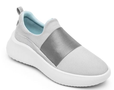 Foto 1 | Tenis para Mujer Flexi Casuales color Gris