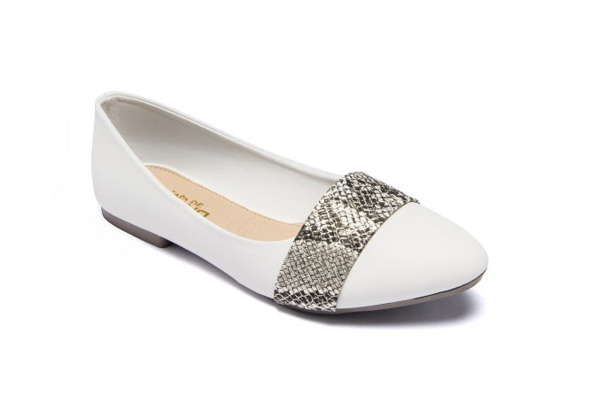 Foto 2 pulgar | Flats Capa de Ozono Blancos para Mujer