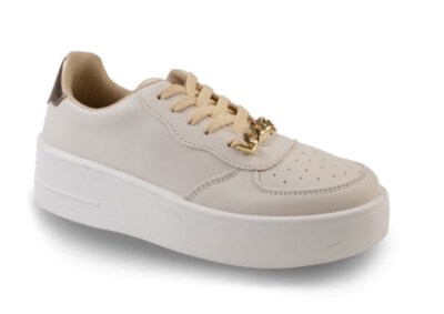 Foto 1 | Tenis Capa de Ozono Beige para Mujer
