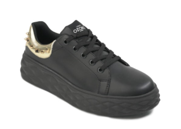 Foto 2 pulgar | Tenis Ozono Negros 651101 Casuales para Mujer