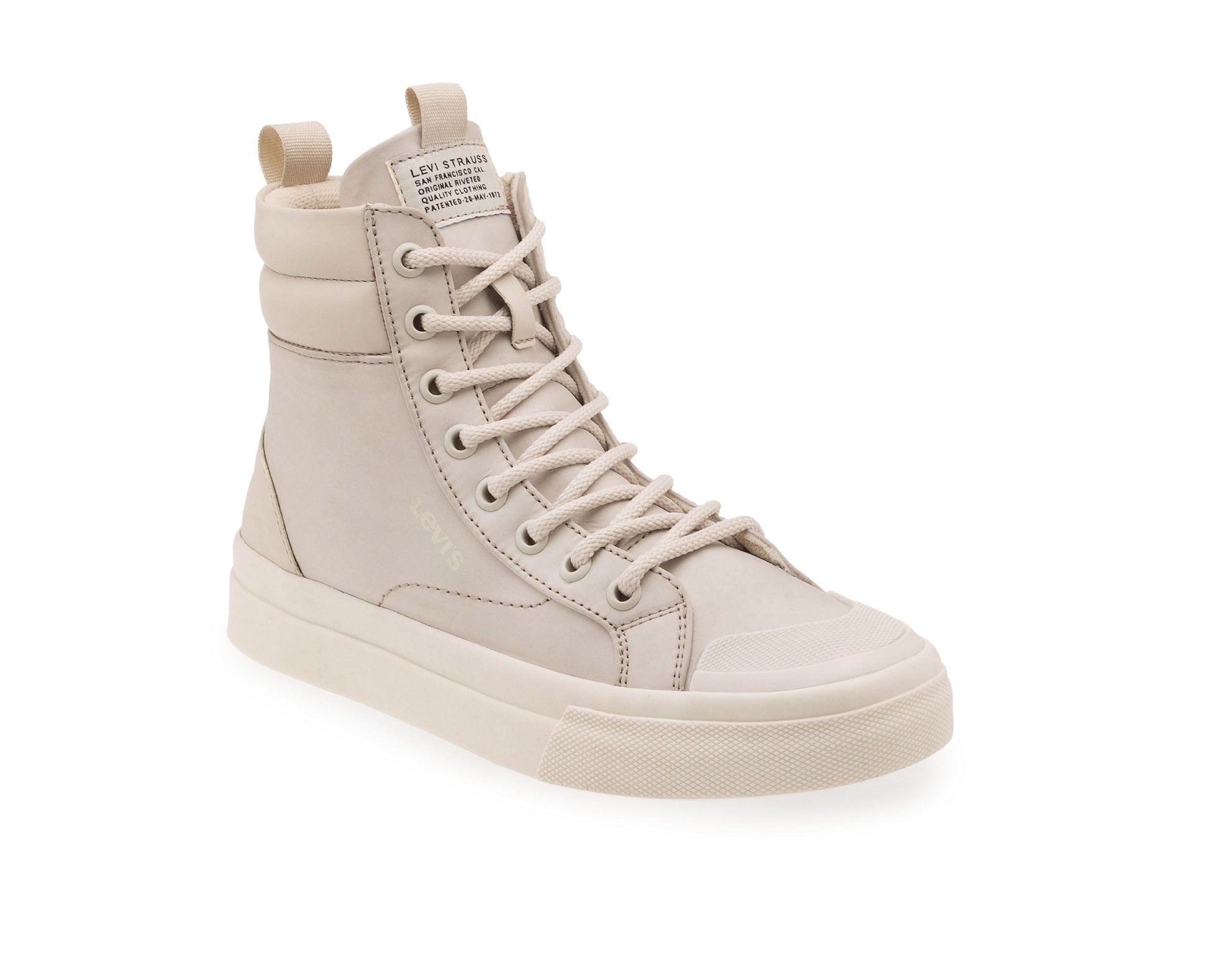 Foto 2 pulgar | Tenis Levis L1222322 Beige Casuales para Mujer