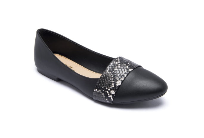 Flats Ozono 621504 Negros para Mujer