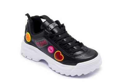 Foto 1 | Tenis Ozono Negros Casuales para Mujer