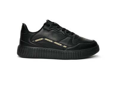 Foto 1 | Tenis Casuales 360 Negros para Mujer