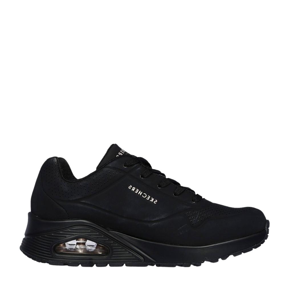 Foto 1 | Tenis Skechers Negro para Mujer