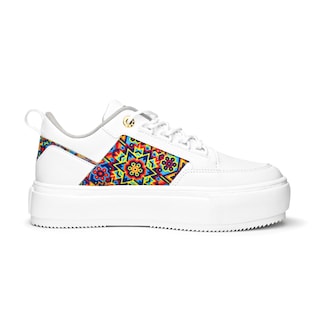 Foto 3 | Tenis 360 Footwear Muzha Huichol Blanco para Mujer