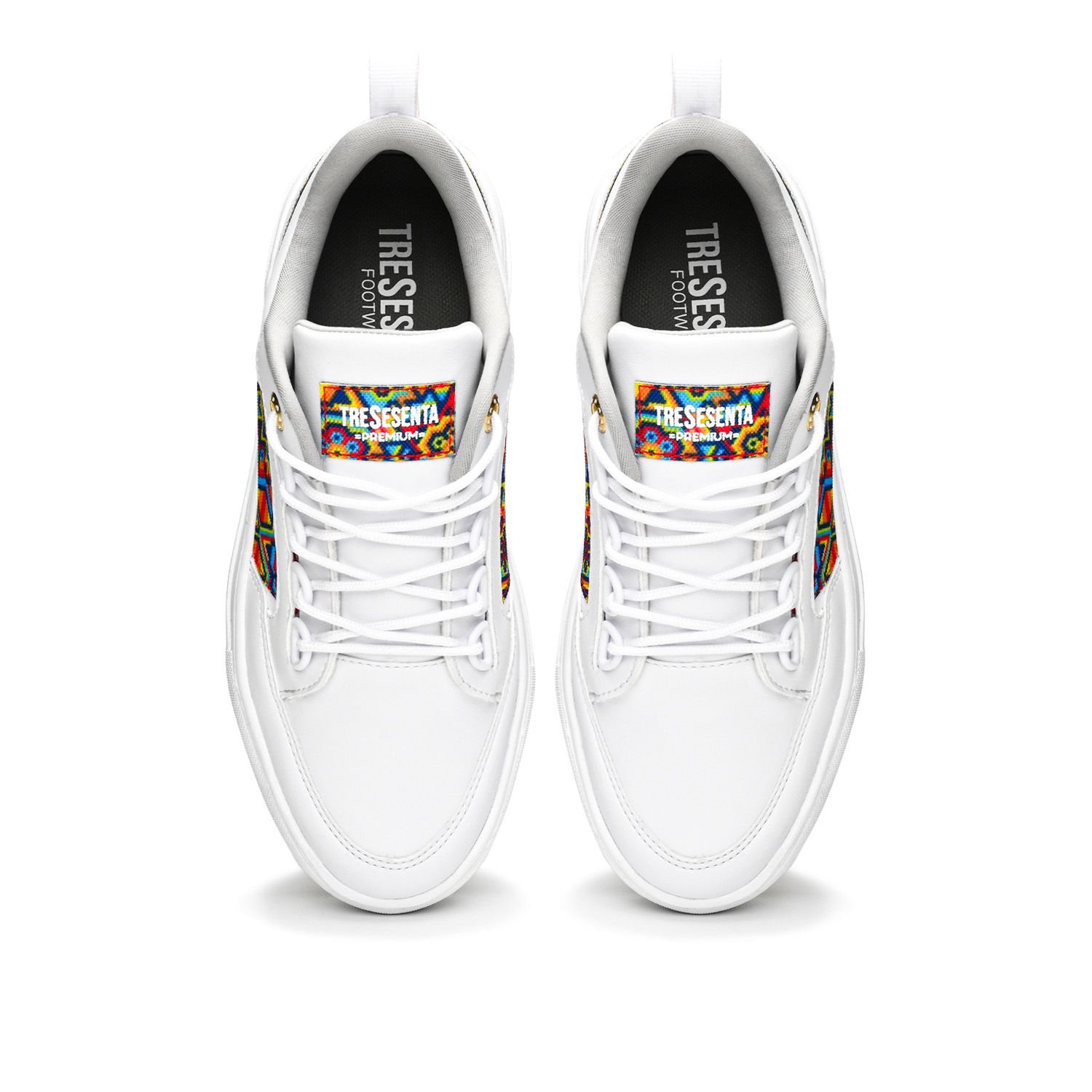 Foto 5 pulgar | Tenis 360 Footwear Muzha Huichol Blanco para Mujer